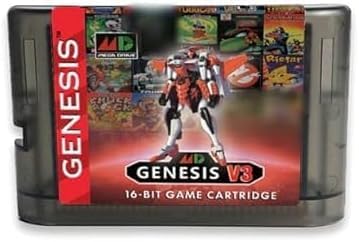 Retro V3 1200 Games in 1 for Mega Drive, Genesis. Save Progress, Region Free