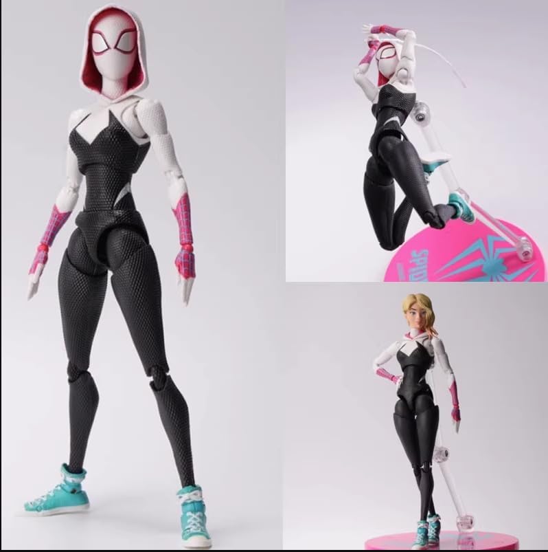 S-Piderman: Across The Spider-Verse - Spider-Gwen (S-Piderman: Across The Spider-Verse),SH.Figuarts Action Figure