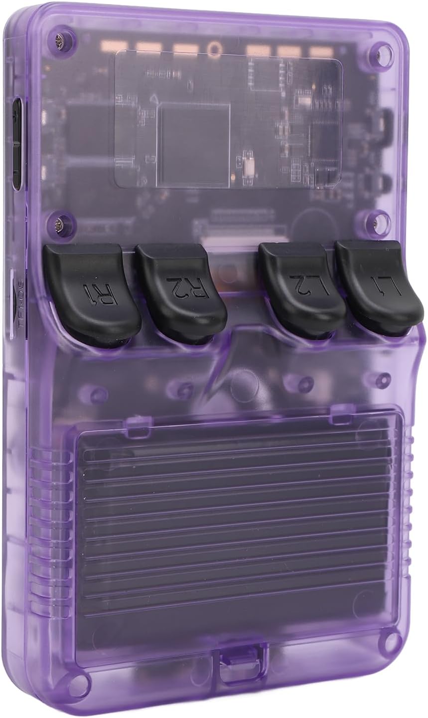 R36S Handheld Game Console,3.5 Inch IPS 1.5GHz RK3326 Handheld Emulator, 1GB DDR3L, Retro Gaming Console Handheld (128G)