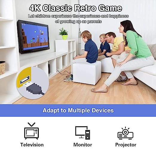 Plug & Play Retro Gaming Console – HDMI System
