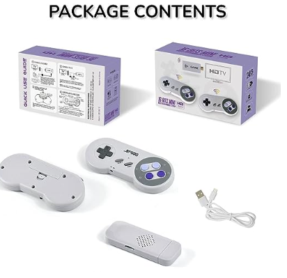 Video Game Super Nintendo Stick 900 Jogos Retro 2 Controles Sem Fio