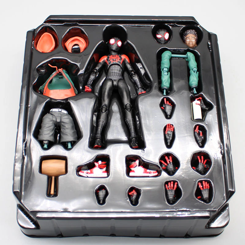 Miles Morales Sentinel SV Super Heroes 15cm/6inch Joints Moveable Action Figure Collectable Model Ornaments Toy Birthday Present